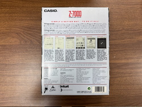 Asistente Digital Personal Casio Z-7000 (Nuevo pero no funciona) Leer Descripción - Imagen 4 de 21