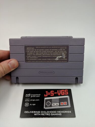 SNESG - Super Nintendo SNES Video Games (MAKE YOUR OWN BUNDLE)(PICK YOUR GAMES) - Picture 329 of 761