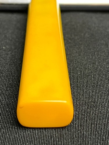 Vintage Schneider Cheese Slicer & Cake Cutter Set - Bakelite Yellow&Horn Handles - Picture 4 of 21