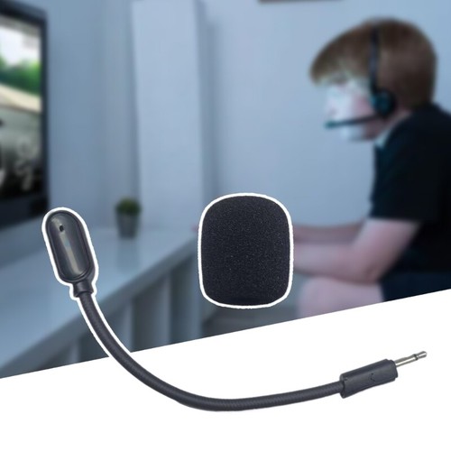 Highly Clearly Boom Microphone Compatible for 100 Headphones Adjustable - Picture 6 of 8