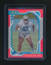JOSH PASCHAL 2022 PANINI ABSOLUTE RED RC PARALLEL 050/100 #173