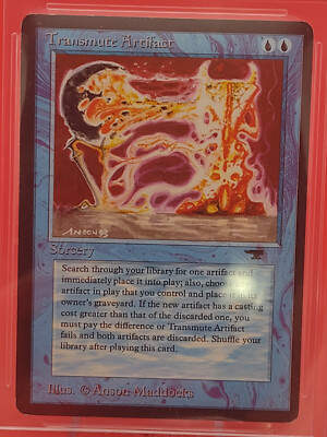 MTG Transmute Artifact ATQ サインド Transmute Artifact》[ATQ] 青U MTG (Used) （1272500441