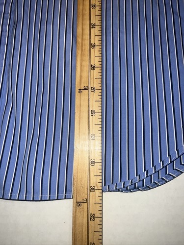 Camicia Ralph Lauren uomo 17 33/33 L/S vestibilità classica abbottonata righe pony - Foto 6 di 7