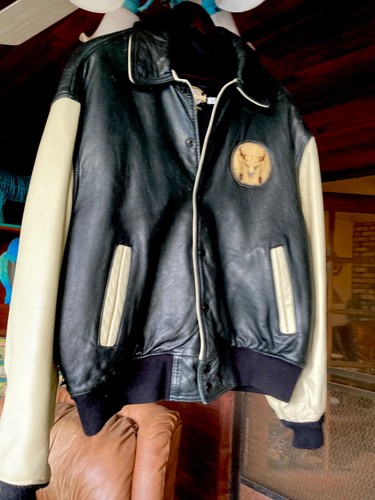 RARE VINTAGE LEATHER NATIVE AMERICAN SOUTHWESTERN JACKET HARD ROCK LAS VEGAS XL - Picture 5 of 16
