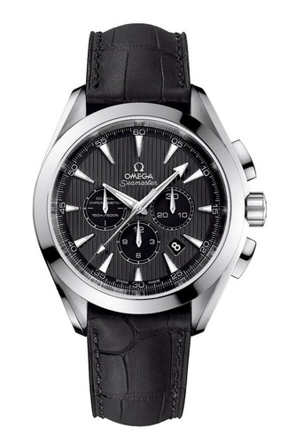 New genuine Omega leather strap 98000302, black, 21 X 18 mm - Picture 3 of 3