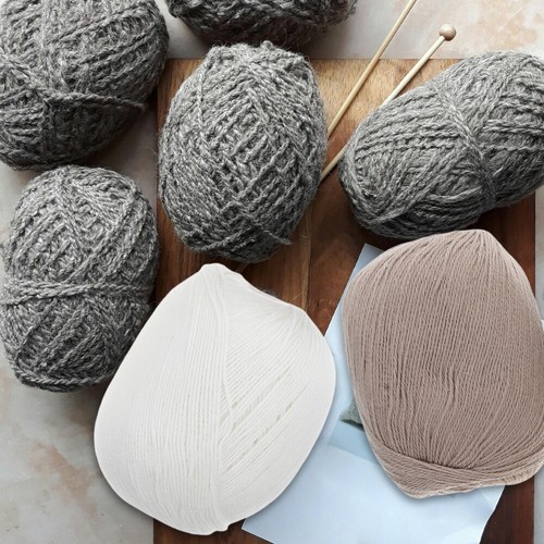 6 Balls Soft Yarn Thread Knitting Crochet Fuzzy Yarn For Diy Sewing Scarf - Picture 11 of 12