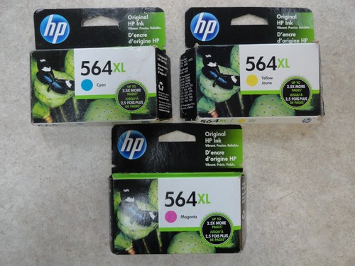 Cartucho de tinta HP 564XL color inyección de tinta combo paquete caducidad 2023 - Imagen 1 de 2
