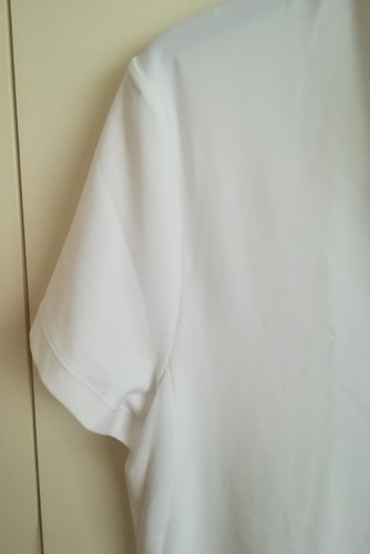 Wilson sport T shirt Moisture Control with collar White Large NWT - Picture 11 of 11