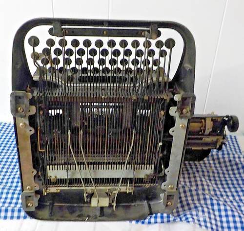 Piezas/reparación de máquina de escribir manual secretarial silenciosa Smith Corona de colección - Imagen 10 de 10