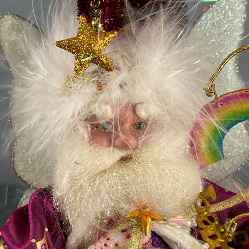 Mark Roberts Celebrate The Magic Fairy Regal Sitter Rainbow Believe Zepter - Bild 2 von 11
