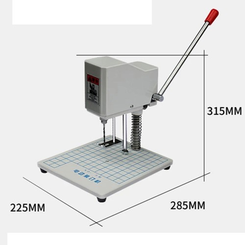 XD-3 Trapano elettrico per libri e carta rilegatrice file ufficio - Foto 3 di 6