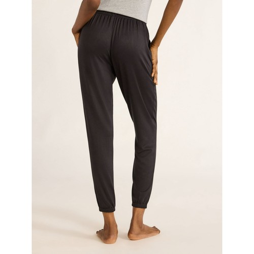 Joyspun Womens Hacci Knit Jogger Sleep Pants 29” Inseam Black Soot Size S - Imagen 3 de 7
