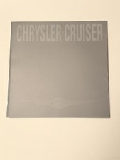 Chrysler 1999 PT Cruiser Preview Brochure w/Concept Drawings+Car Specifications