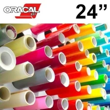 Oracal 651 Intermediate Adhesive Vinyl 24" x 50 yard roll **free shipping**