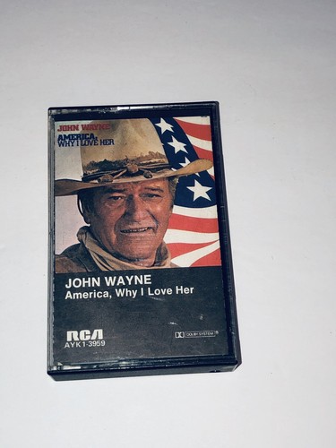 John Wayne America, Why I Love Her Spoke Word Cassette 1W19 - Picture 3 of 6