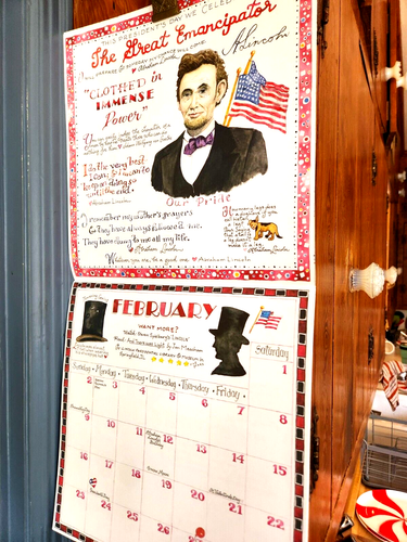 Calendario de pared Susan Branch 2025, corazón del hogar, editor TF, 12"x24" L - Imagen 3 de 7