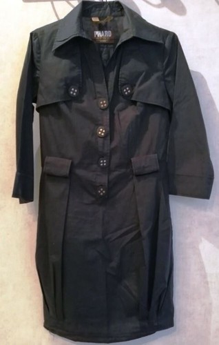 Robe gris anthracite beau coton  T36 Phard (1907001) - Picture 3 of 4