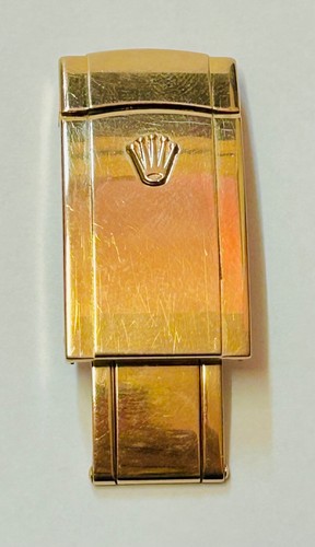 "Genuine Rolex Sky Dweller 18ct Rose Gold Oysterflex Deployment Buckle" - Picture 8 of 11