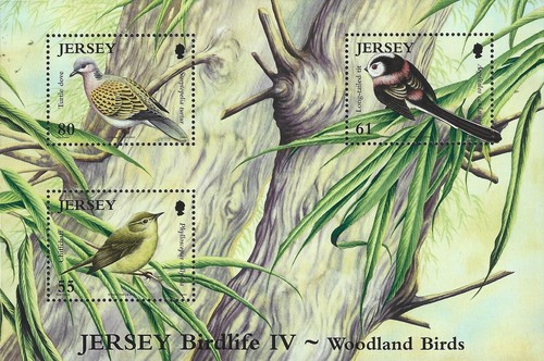 2010 Trikot Sg MS1502 Jersey Birdlife (4th series) Woodland Birds MNH