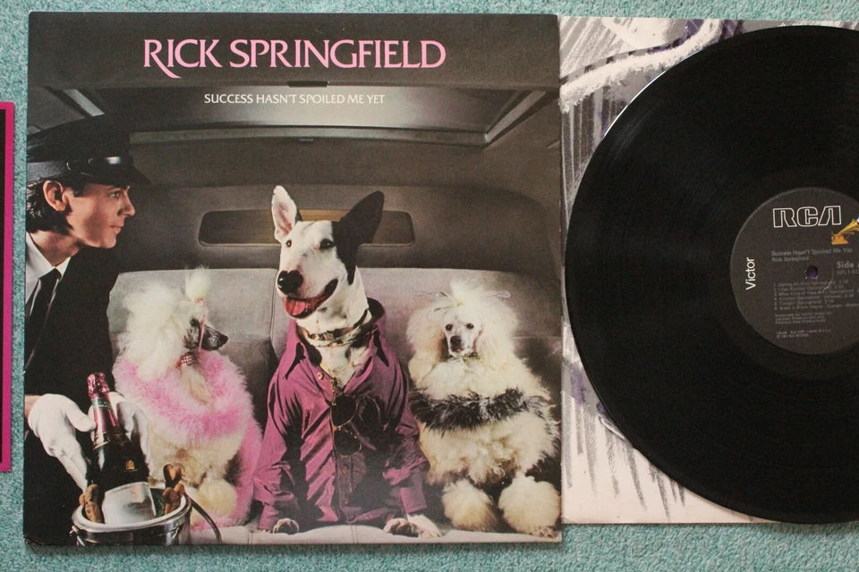 Rick Springfield Success Hasn't Spoiled Me Yet 1982 1st Press NM/NM- Photo - Image 2 of 4