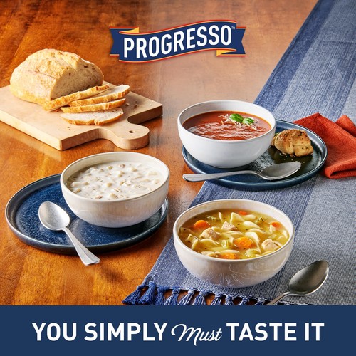 Progresso Huhn Kräuter Knödel Suppe 12er Pack 18,5 Unzen Dosen - Bild 4 von 5