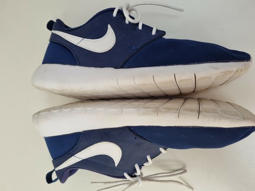 Nike Roshe One 599728-416 shoes trainers sneakers navy blue white - Picture 8 of 12
