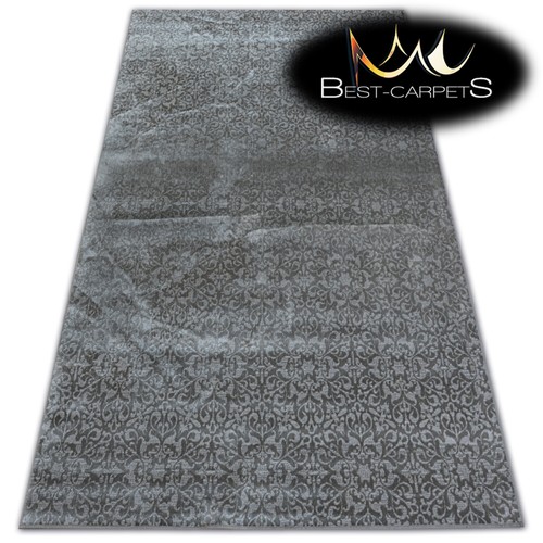 Trachtenteppiche STYLISCHER TEPPICH ""NOBIS"" Blumen grau Vintage günstig hohe Qualität - Bild 1 von 6