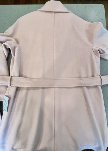 New W/Tags Gal Meets Glam Hadley Belted Wool Blend Mauve Coat Size XXL MSRP $340 - Picture 9 of 17
