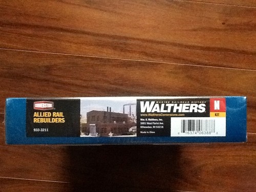WALTHERS 1/160 N SCALE CORNERSTONE ALLIED RAIL REBUILDERS MODEL KIT 933-3211 FS - Picture 5 of 5