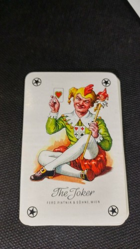 Ferd.Piatnik & Söhne carte da gioco vintage 165 carte - B94 - Imagen 3 de 6