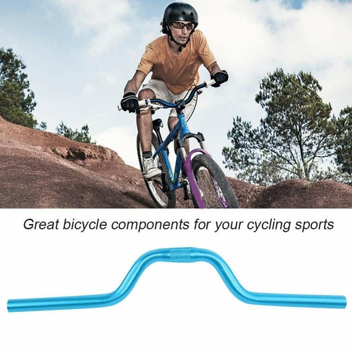 Lightweight Aluminum Mountain Bike Road Bicycle Fixed Gear Riser Bar Handlebar - Picture 6 of 14