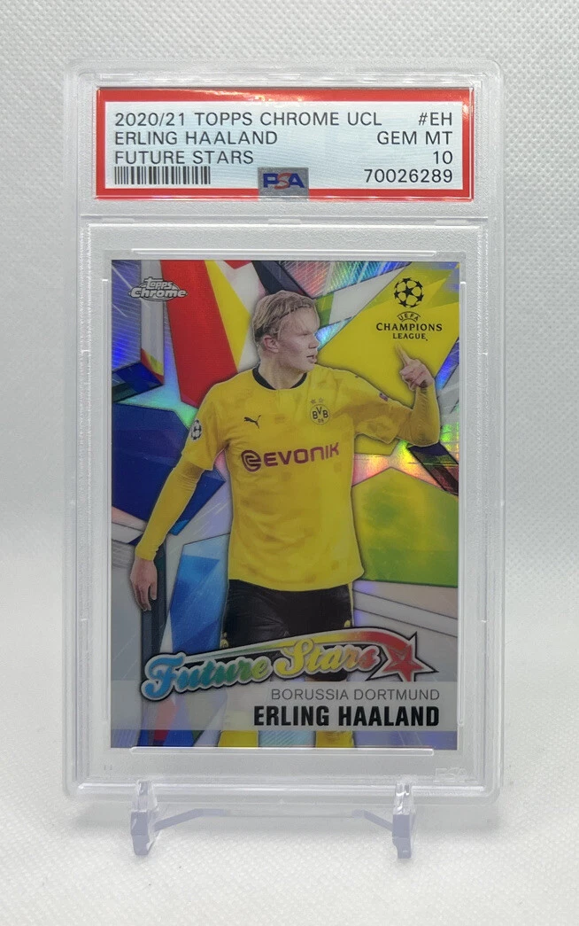 2020-21 Topps Chrome UCL Erling Haaland #FS-EH for sale | eBay