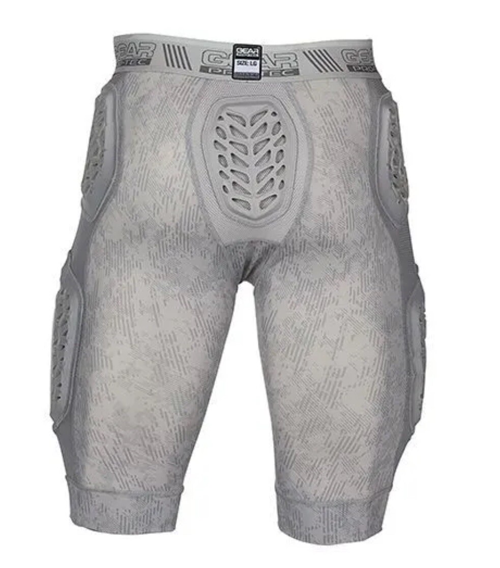 Bsn Sports Gear Pro Tec 5 Pad Protective Girdle Size Med Gray eBay