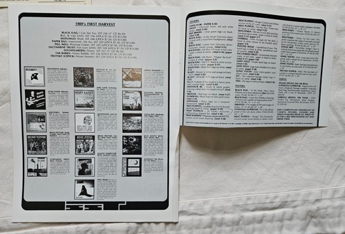 Lote #AFB: Catálogos Punk Rock Efímeros Años 80 Tentáculos Alternativos SST Touch & Go - Imagen 17 de 24