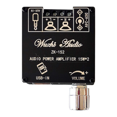 2.0 Stereo For Bluetooth Audio Digital Power Amplifier Board Module Dual Channel