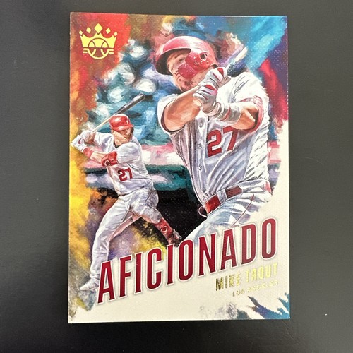 2020 Panini Diamond Kings Aficionado Baseball # A-7 Mike Trout NM - Picture 1 of 2