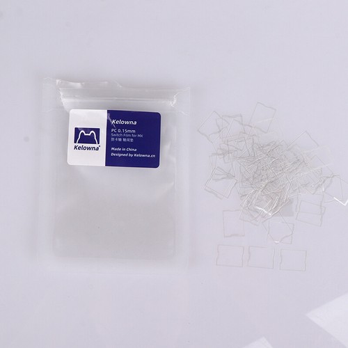 120pcs/pack Kelowna clear MX switch film for mechanical keyboard HTV shaft f'GA - Photo 7/16