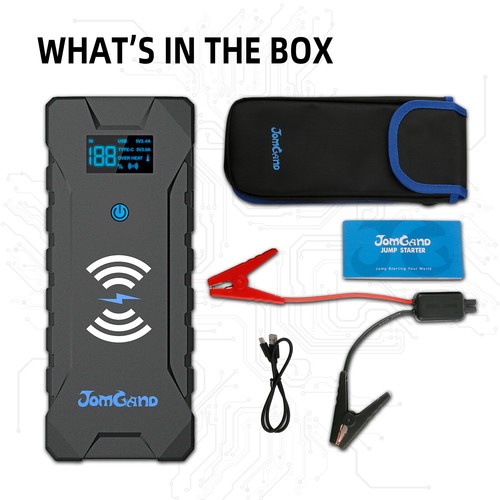 Auto KFZ Starthilfe Jump Starter 22000mAh 2000A Ladegerät Booster Powerbank DE - Bild 14 von 15