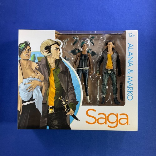 SAGA Alana & Marko 5" Action Figures 2-Pack Image Comics McFarlane Toys MISB