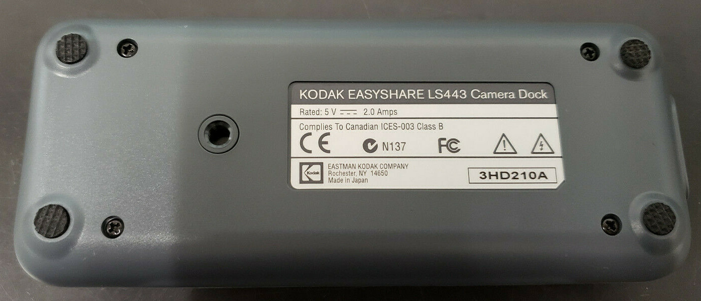 Kodak Easyshare LS443 Camera Dock eBay