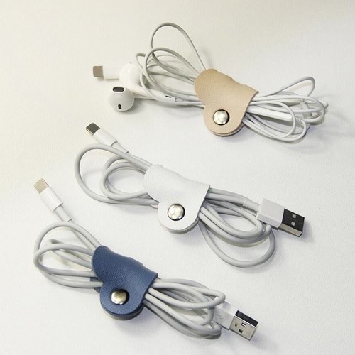 Cord Organizer Cable Management Mini Winder Tie Earphone Cord Winder Cable - Picture 10 of 21