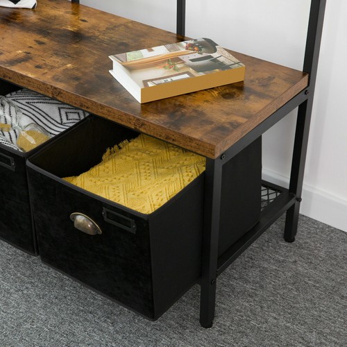 HOOBRO Garderobenständer Große Garderobe mit 12 Haken mit 3 Aufbewahrung - Bild 9 von 12