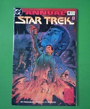 STAR TREK ANNUAL #4 VOL. 4 7.0 DC ANNUAL BOOK TS81-20
