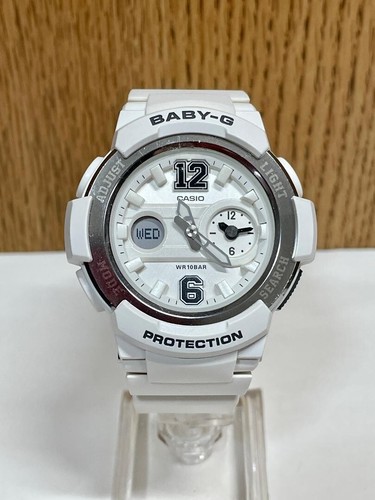 Casio Baby-G BGA-210-7B4 Blanco Analógico Digital Cuarzo Damas Moda Reloj Dep... - Imagen 8 de 14