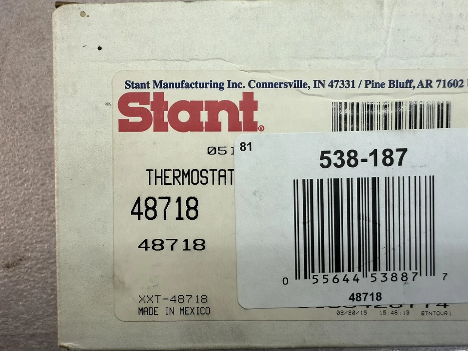Termostato refrigerante motor Stant 48718 Foto 2 de 2