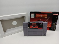 Turn and Burn: No-Fly Zone (Super Nintendo SNES) Game Tested Works Great