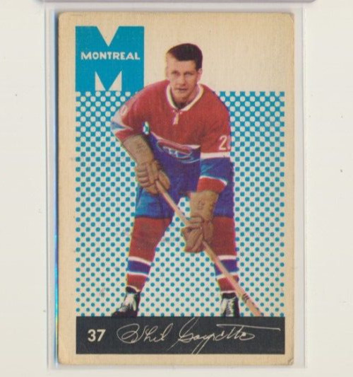 1962-63 Parkhurst Hockey 37 Phil Goyette Montreal Canadiens