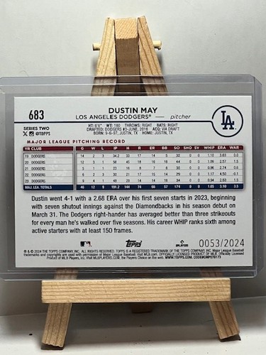 2024 Topps Baseball Serie 1 & 2 GOLD/2024 & BLAU/Nein# SP Parallel RC - U-PICK - Bild 212 von 214