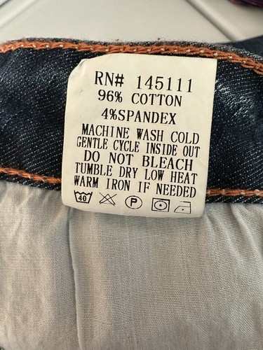 Denim Couture By Smith Denim House - Rhinestone Pocket Flared Jeans - Size W 15 - Picture 11 of 14