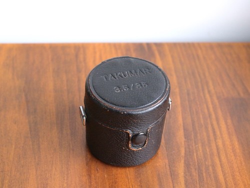 PENTAX (m42 Screw Mount) Asahi Super - Takumar 35mm f/3.5 Lens w/ Leather Case - Picture 6 of 6